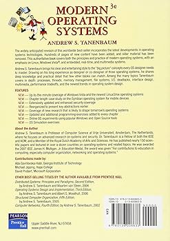 Amazon | Modern Operating Systems | Tanenbaum, Andrew S